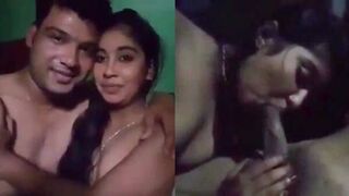 Bangla Cute Wife Giving Blowjob Sweaty Sex Husband